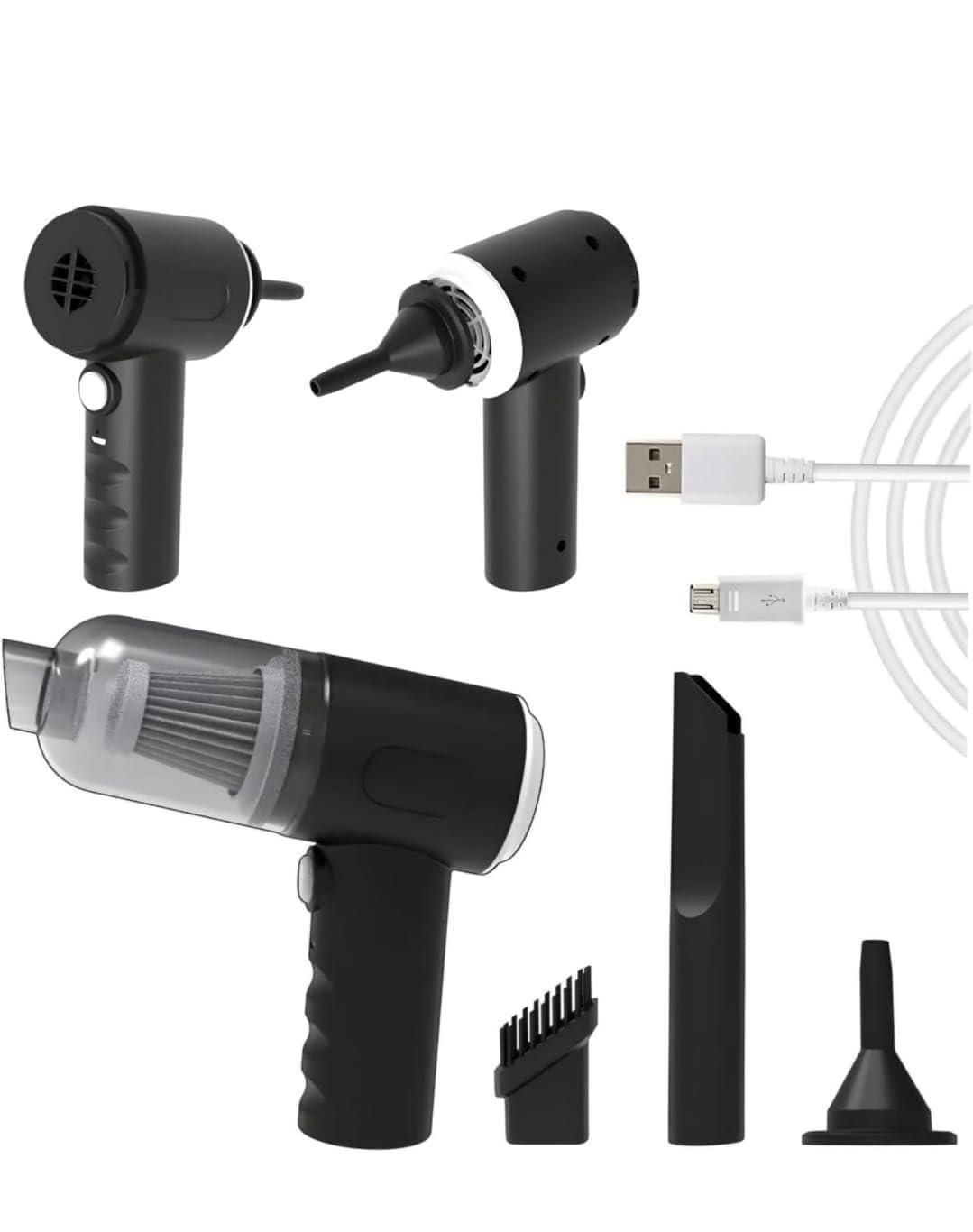 3-in-1 Air Duster & Vacuum Cleaner – Wireless & Powerful