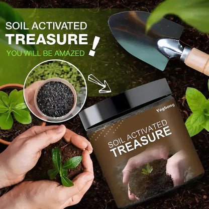 Soil Activated Treasure Premium Soil Activator 200gram (Pack of 2)
